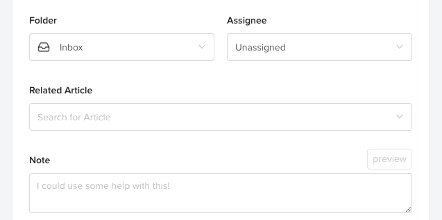 Attaching a card to an article Attaching a card to an article